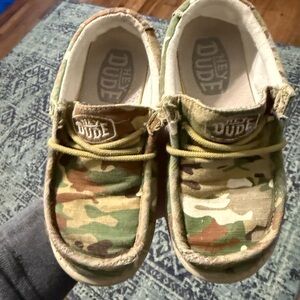 Hey Dude Kids Camouflage Moccasins